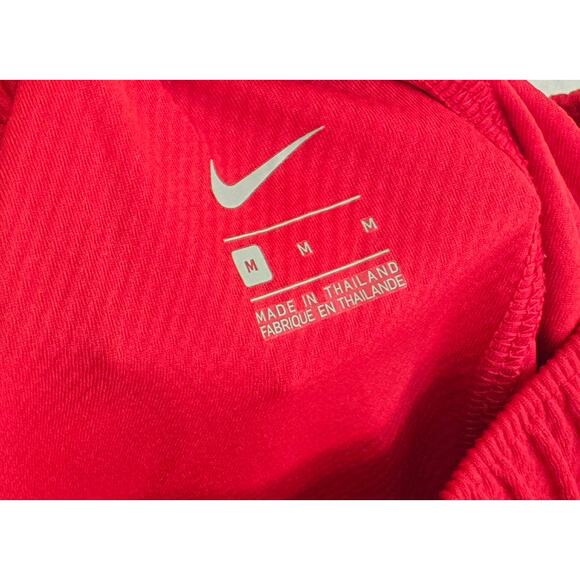 Nike Shorts Adult Mens Medium Red Activewear Pockets Athletic - Picture 6 of 6